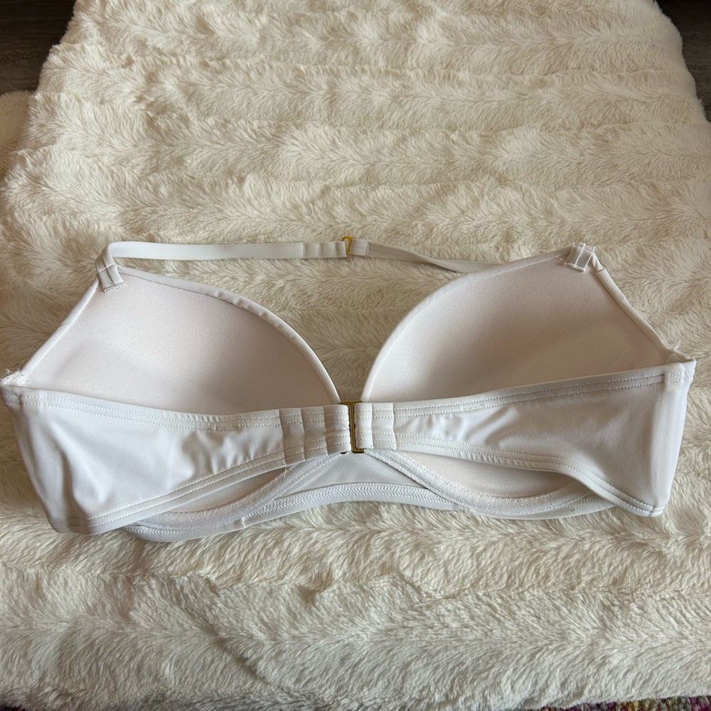 Victoria's Secret White Swim Top - Picture 2 of 2